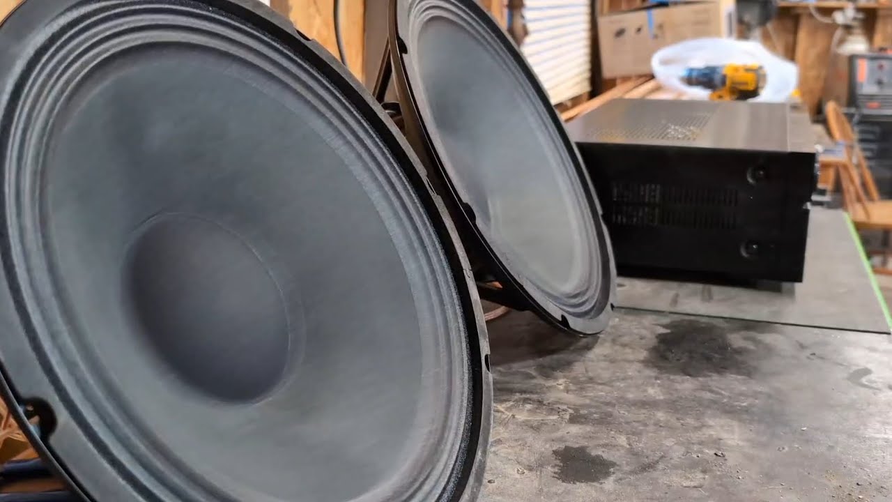 Dayton Audio PCX12-8 Pro audio coaxial woofer