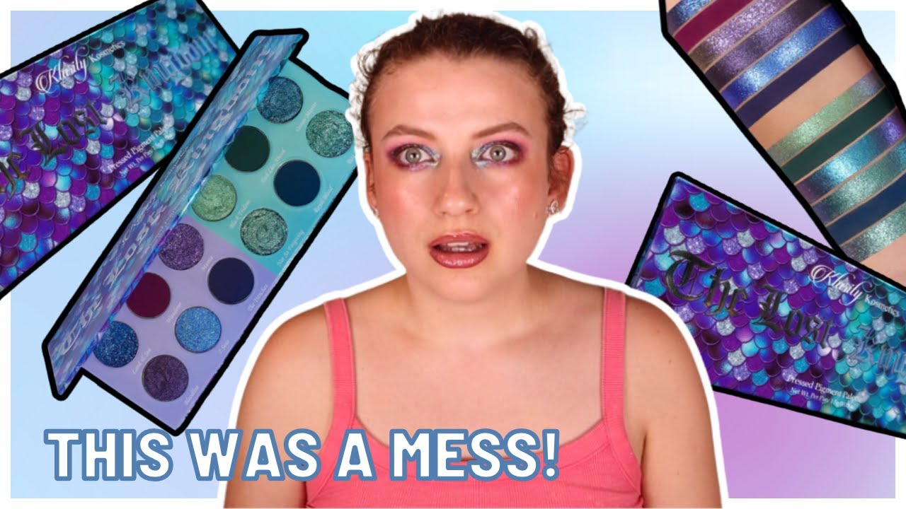MY FIRST (AND LIKELY LAST?) TIME TRYING KLARITY COSMETICS / THE LOST KINGDOM EYESHADOW PALETTE