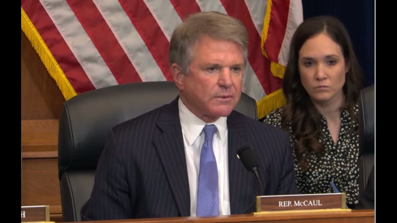 Chairman Emeritus McCaul Questions Witnesses at Foreign Affairs Committee Hearing on Syria