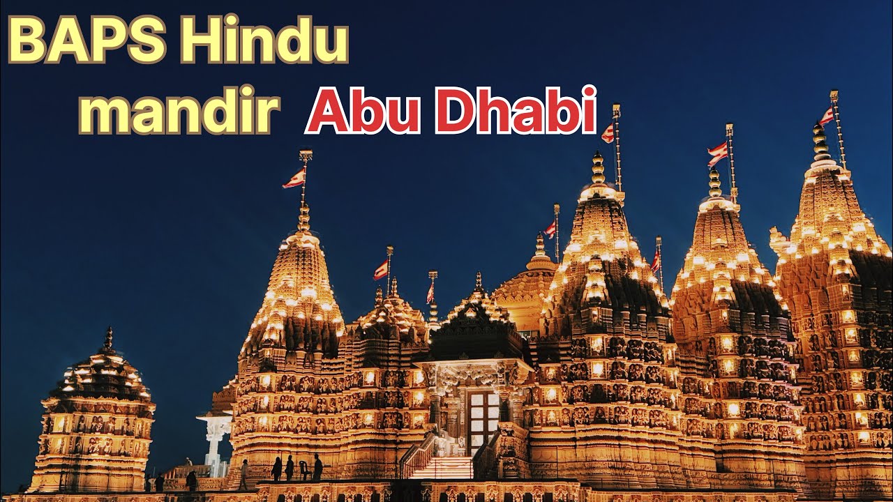Vlog 27 | BAPS | Ram mandir | Ayodhya mandir | Abu Dhabi | must visit place in UAE | Ayodhya style 