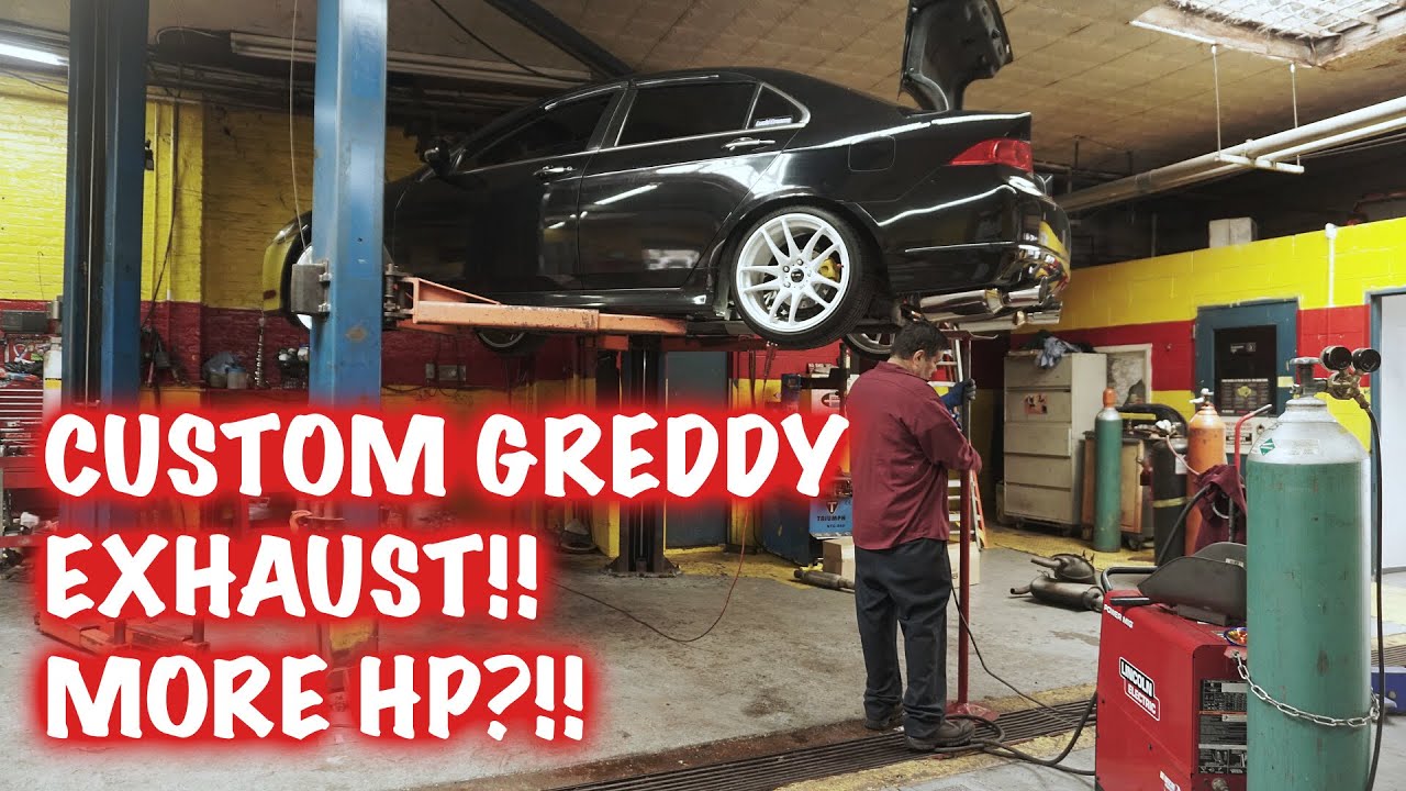TSX Gets Greddy Evo 2 Custom Exhaust & Hybrid Racing Detent Springs