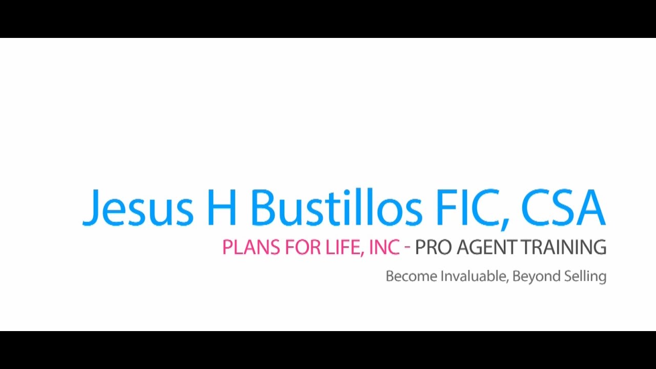 Plans for Life- Pro Agent Training: Setup to Success Grand Opening OV