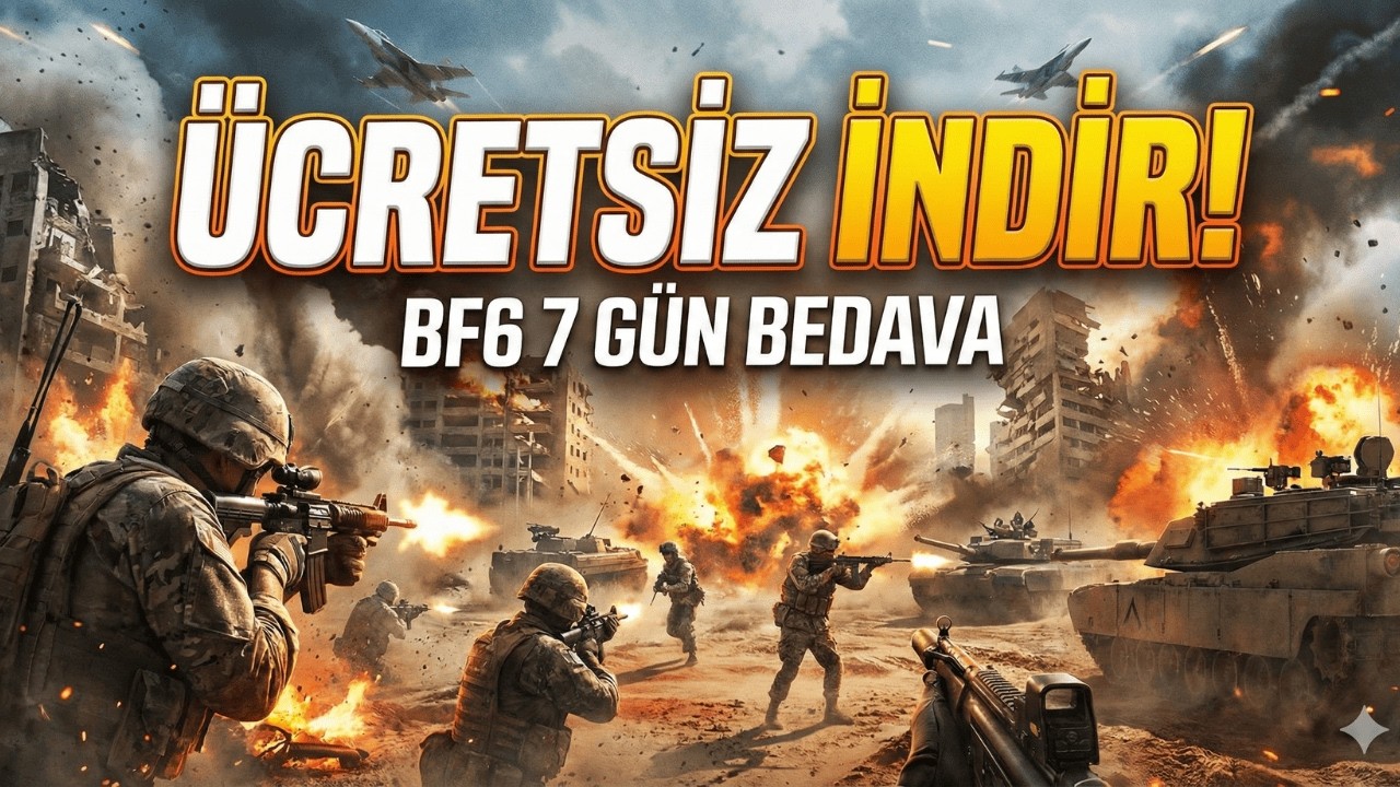 BF6 &Uuml;CRETSİZ OLDU! (1 Hafta Free Trial Başladı)