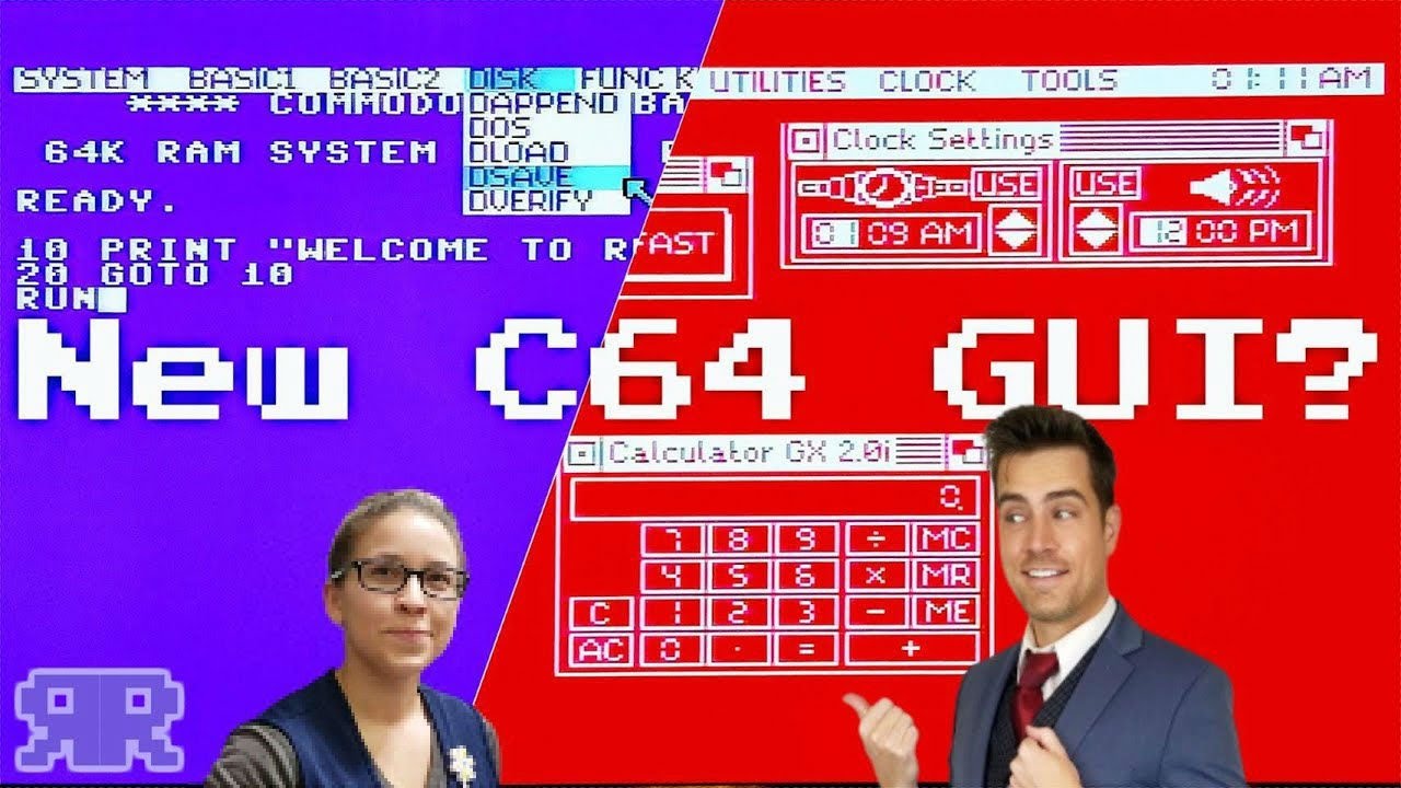 Новая настольная ОС Commodore 64? | Смотреть описание