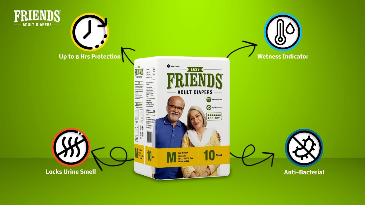 Friends Easy Adult Diapers | Top Features
