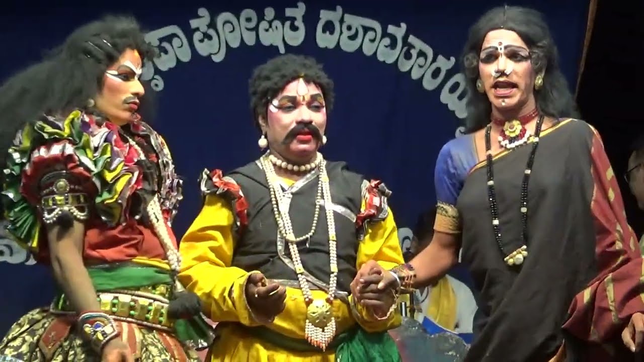 Yakshagana -- Tulu - Shri Devi Raktheshwari Mahatme - 15 - Ninnaya balu enu..Tharemar - Neerchal