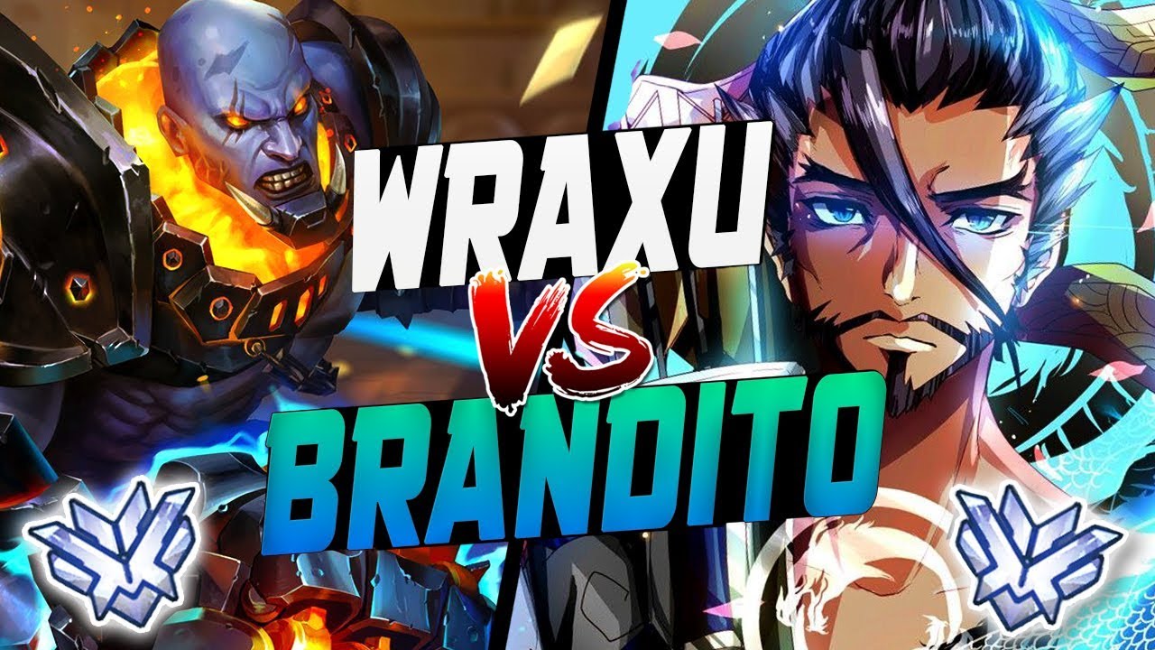 WRAXU BEST HANZO VS BRANDITO INSANE DOOMFIST! WHO'S BEST? [ OVERWATCH SEASON 11 TOP 500 ]