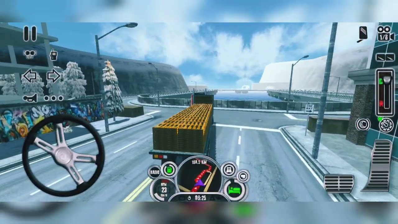 Usa Truk Simulator Evo Turk drive usa Road 🛣️🛣️