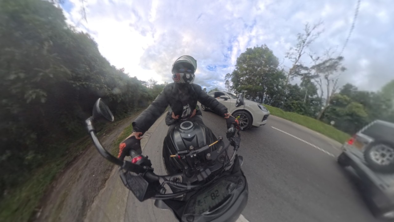 CARRERITA CON PORCHE 🔥🔥🏍️
