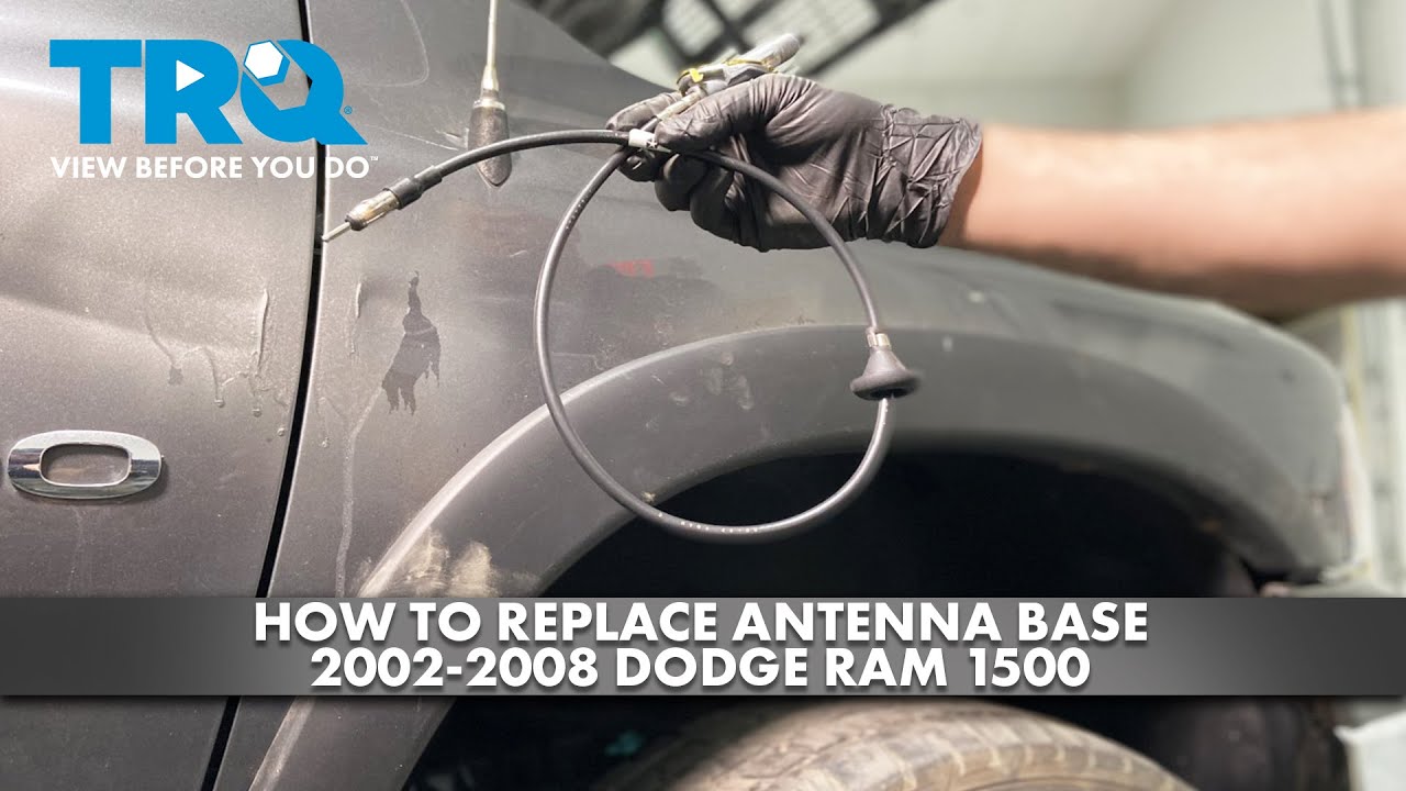 How to Replace Antenna Base 2002-2008 Dodge Ram 1500