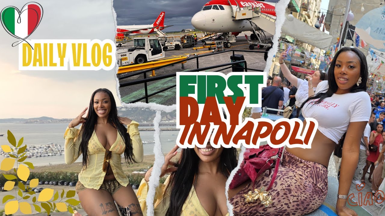 My first trip to Napoli Italy| What to expect| is it safe for black women? Part 1