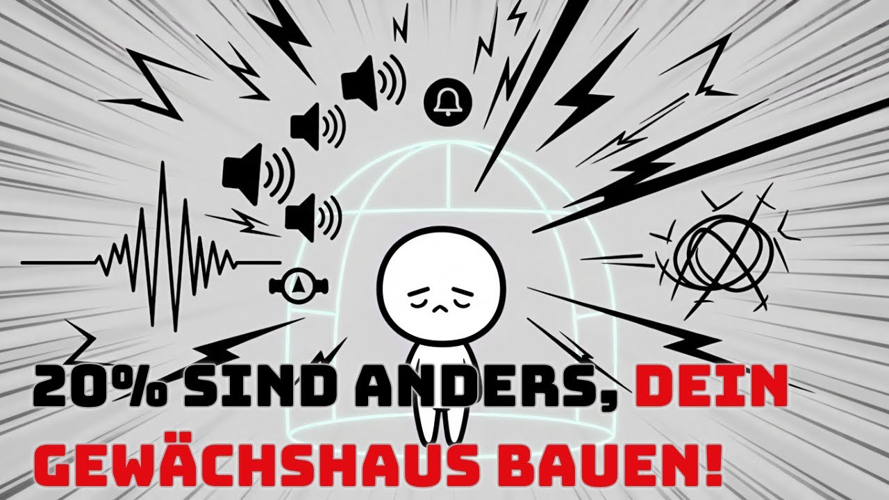 Warum HOCHSENSIBLE Menschen so erschöpft sind (Und wie du dein Gewächshaus baust)
