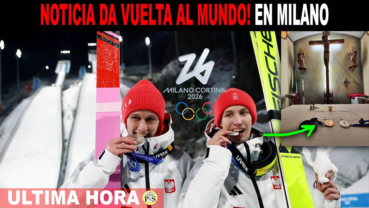 JESÚS SE HACE PRESENTE EN LOS WINTER OLYMPICS en MILÁN Y POCAS NOTICIAS lo ANUNCIAN!