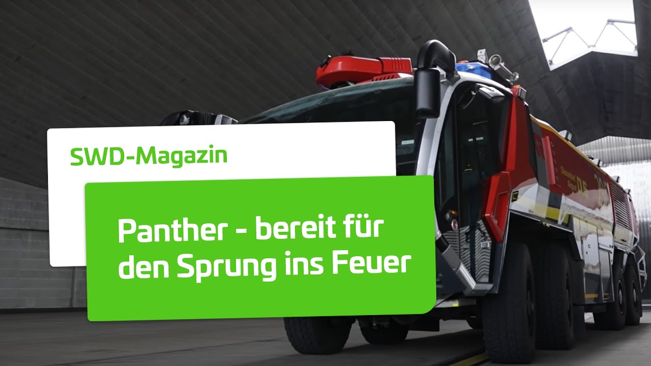 Panther – bereit für den Sprung ins Feuer - Flughafen Feuerwehr | Magazin | Stadtwerke Düsseldorf