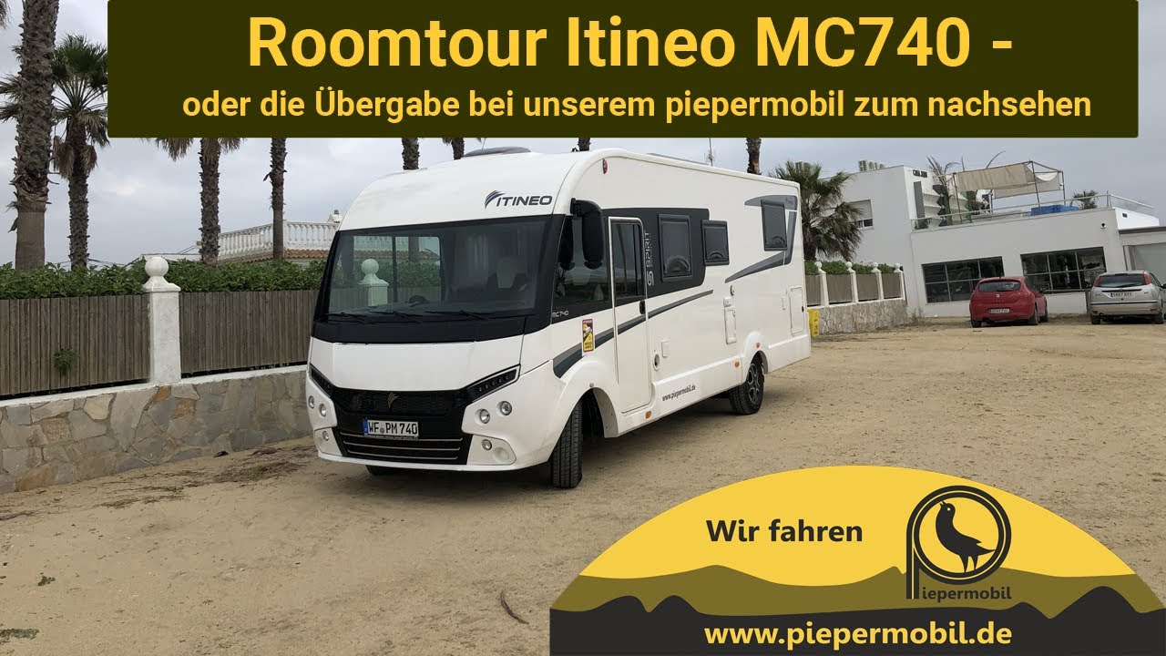 Roomtour Itineo MC740 - oder die Übergabe bei unserem piepermobil zum nachsehen...