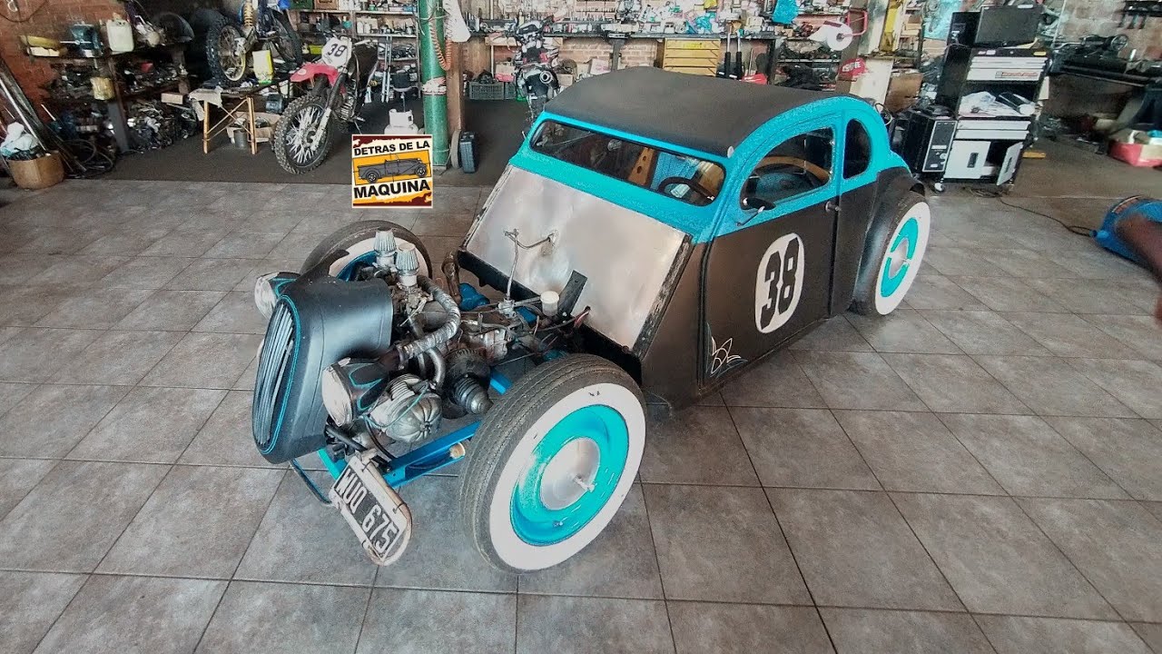 Citroën 3cv Rat- Proyecto rat argentina-Citroën Custom #rat #ratrod