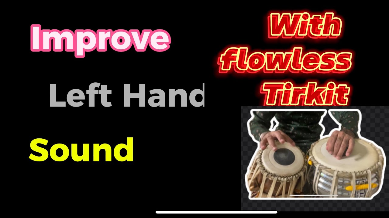 Improve left hand sound with flowless tirkit #perfectlyimperfect6117 #tablaforbeginners #tirkit