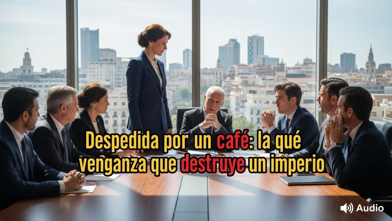 EL HIJO DEL JEFE LA DESPIDE POR UN CAFÉ, Y ELLA DESATA UNA TORMENTA QUE LO ARRASTRA A ÉL.