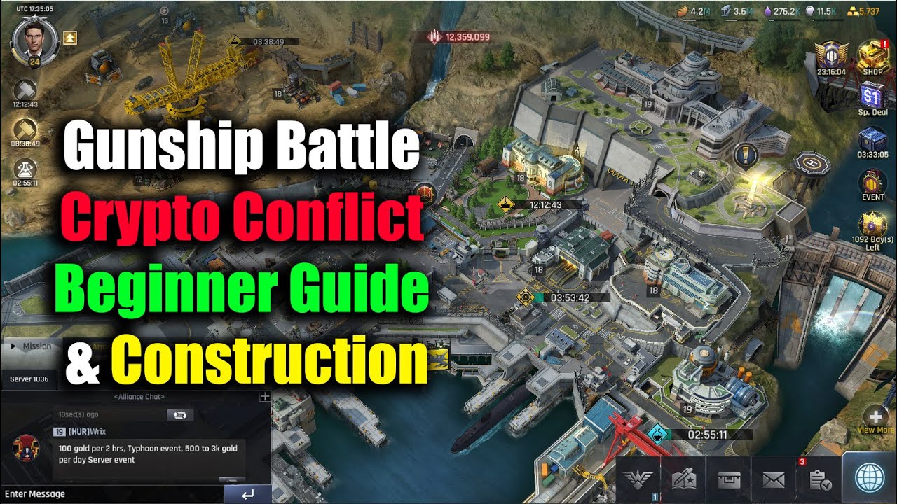 Gunship Battle Crypto Conflict Beginner Guide & Construction