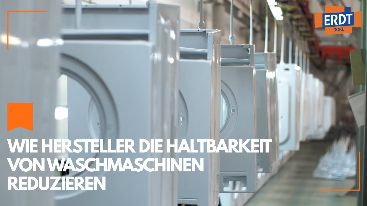 Haltbarkeit neuer Waschmaschinen? Warum alte Waschmaschinen länger halten als neue DOKU