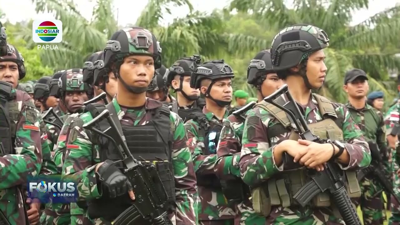 KODAM XVII KIRIM 100 PRAJURIT KE OKSIBIL