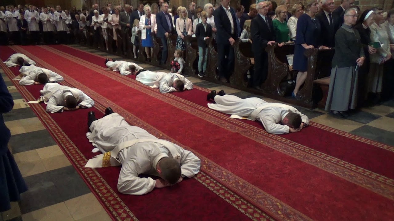 Święcenia Kapłańskie Poznań 2019 - Litania do Wszystkich Świętych