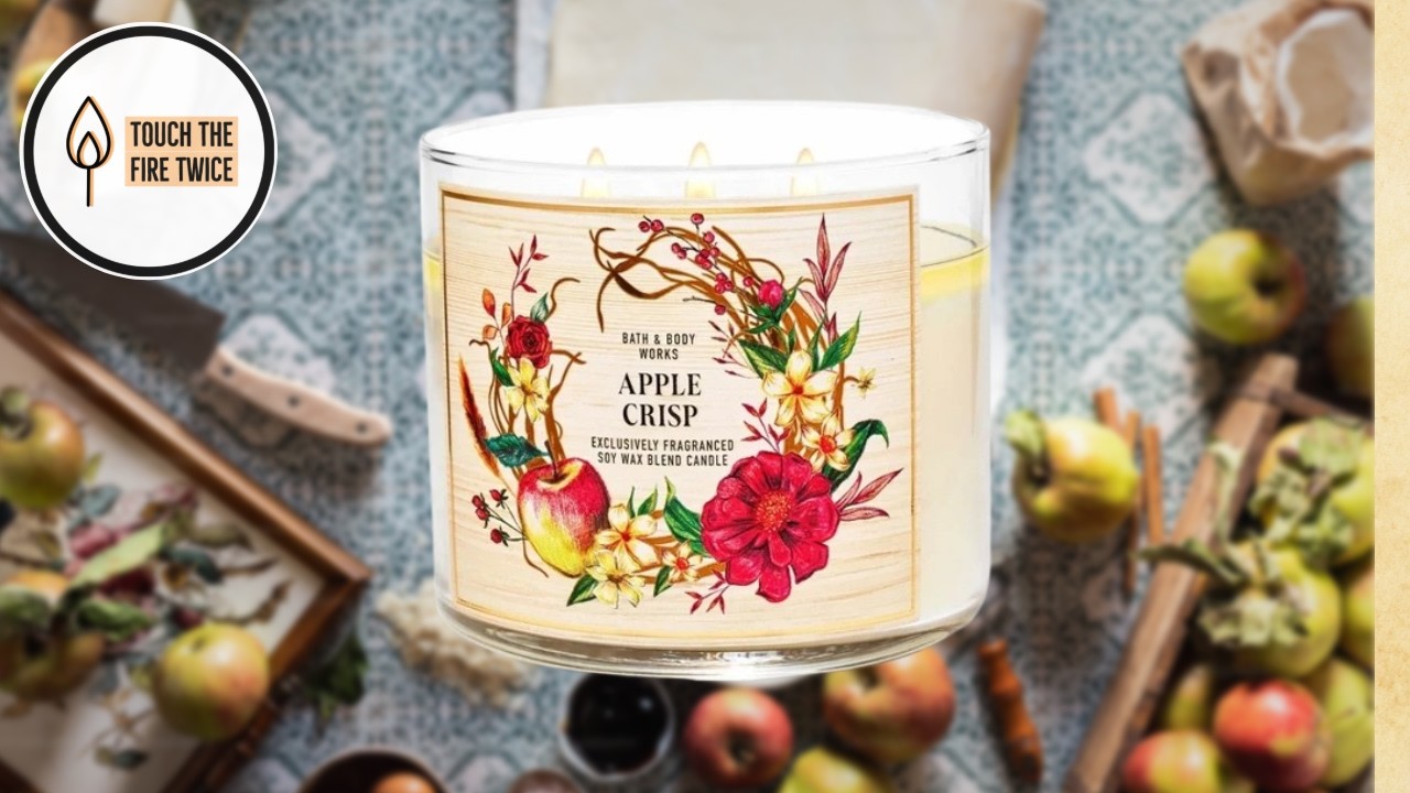 Apple Crisp Candle Review | Bath & Body Works | TouchTheFireTwice