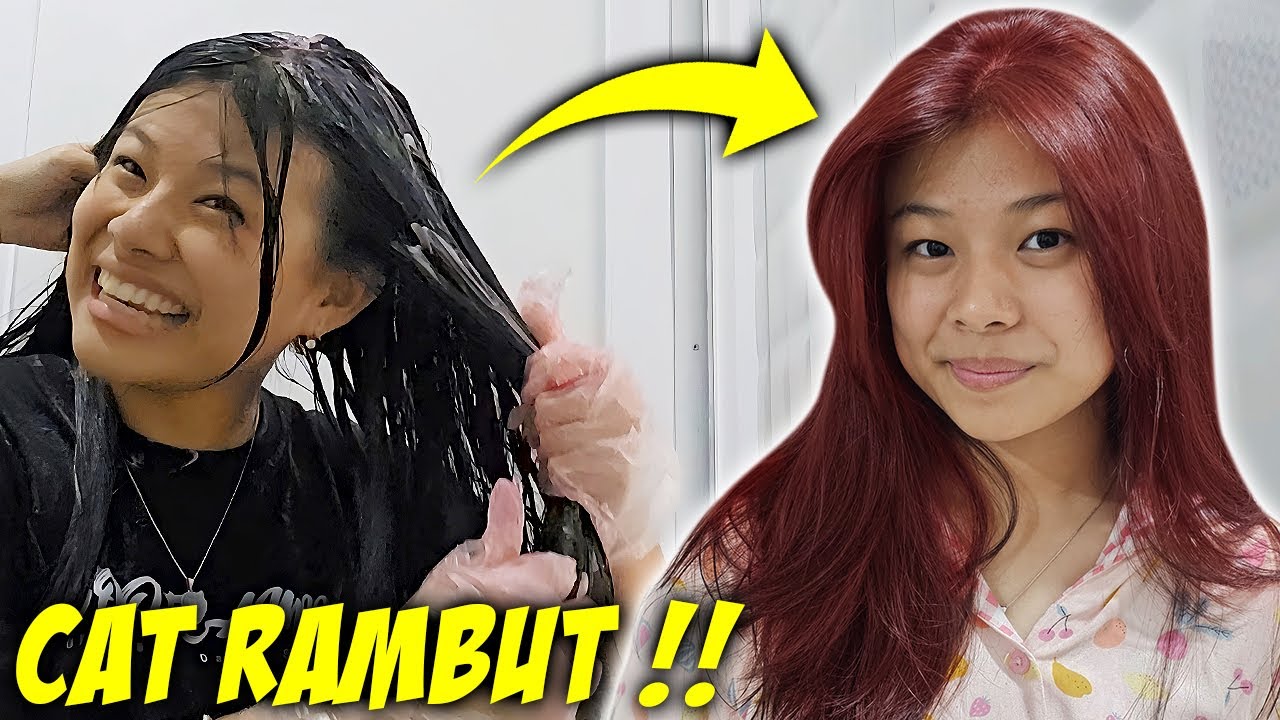 CHIARA NGECAT RAMBUT WARNA MERAH ? Vlog CnX Adventurers