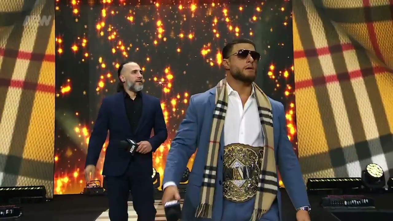 MJF & Jon Cruz (Serpentico) Entrance - AEW Dynamite, January 7, 2026