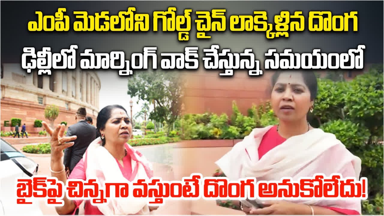 MP R Sudha Ramakrishnan's Gold Chain Snatched During Morning Walk In Delhi