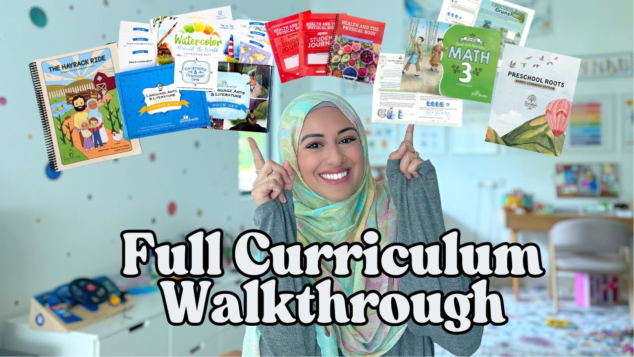 Muslim Homeschool Curriculum 2025 | Full Curriculum Walkthrough