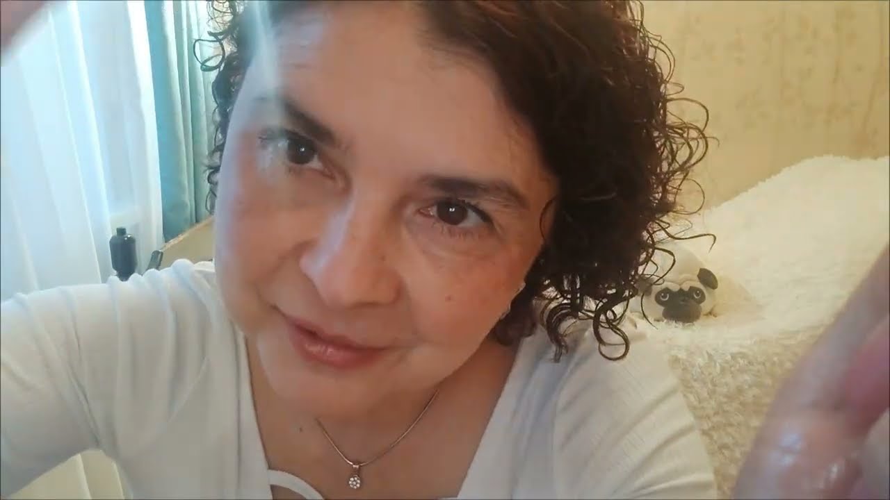 АСМР 🌸 Уложу тебя спать,сделаю массаж лица и шеи 💖