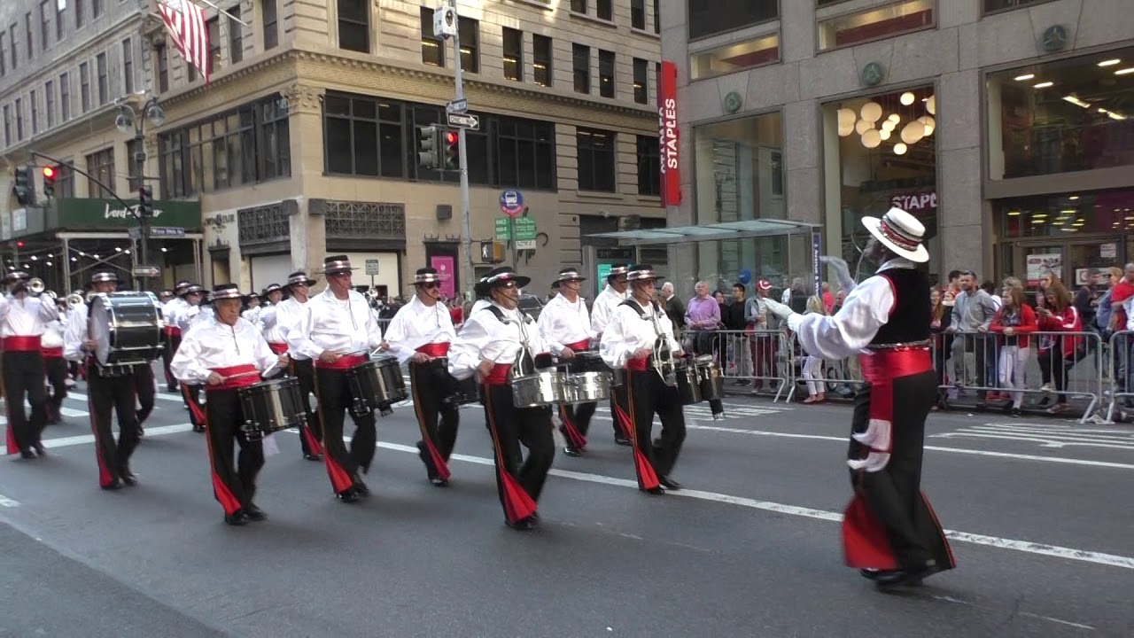 Pulaski Day Parade~2017~NYC~Hawthorne Caballeros Alumni Drum and Bugle MB~NYCParadelife