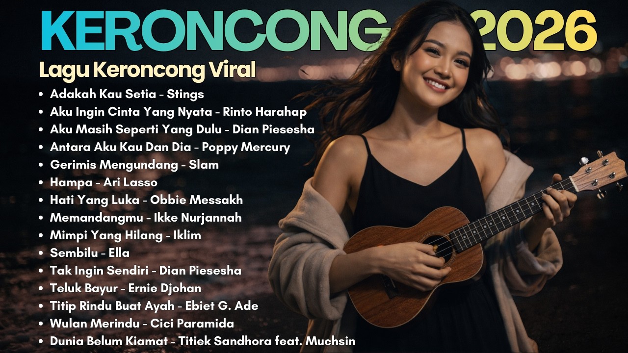 Keroncong Modern Terbaru 2026 Full Album 🎶 Lagu Nostalgia Indonesia Terbaik Sepanjang Masa Nonstop 🎵