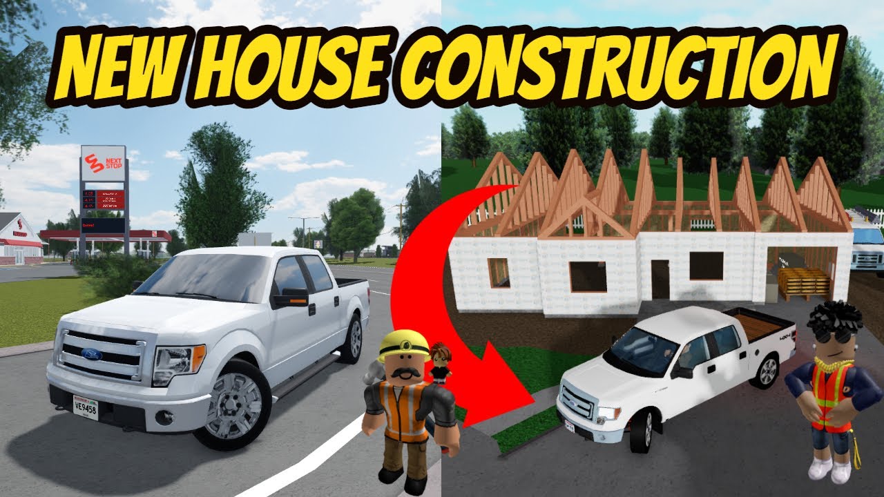 Greenville, Wisc Roblox l New House Construction Work Roleplay