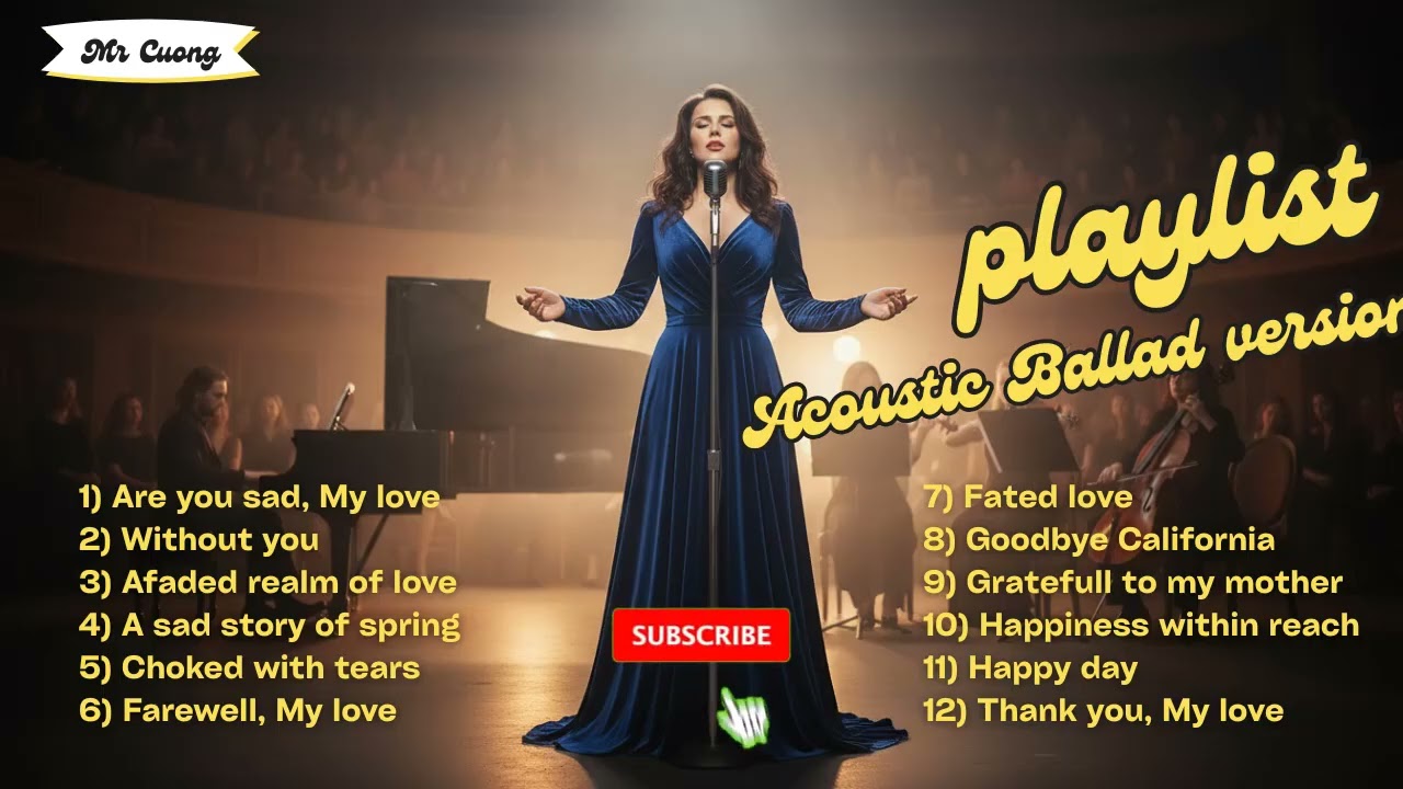 Are you sad, my love_ Without you. play list acoustic ballads #acousticballad #music #newsong