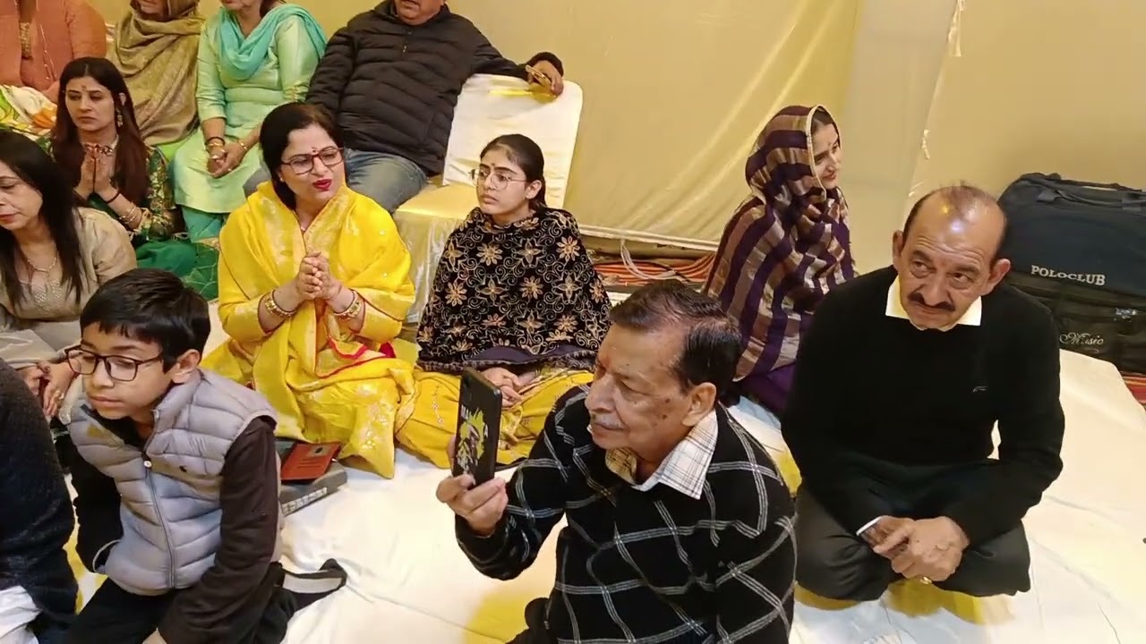 Kumar Harish nd party' pathankot Live jagran Patiala Punjab jai Mata Di 