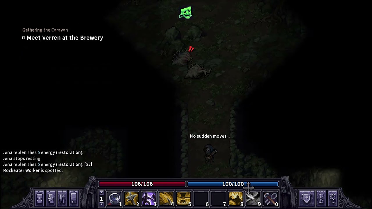 Stoneshard-What caused you fighting Rock Eater? Everything.