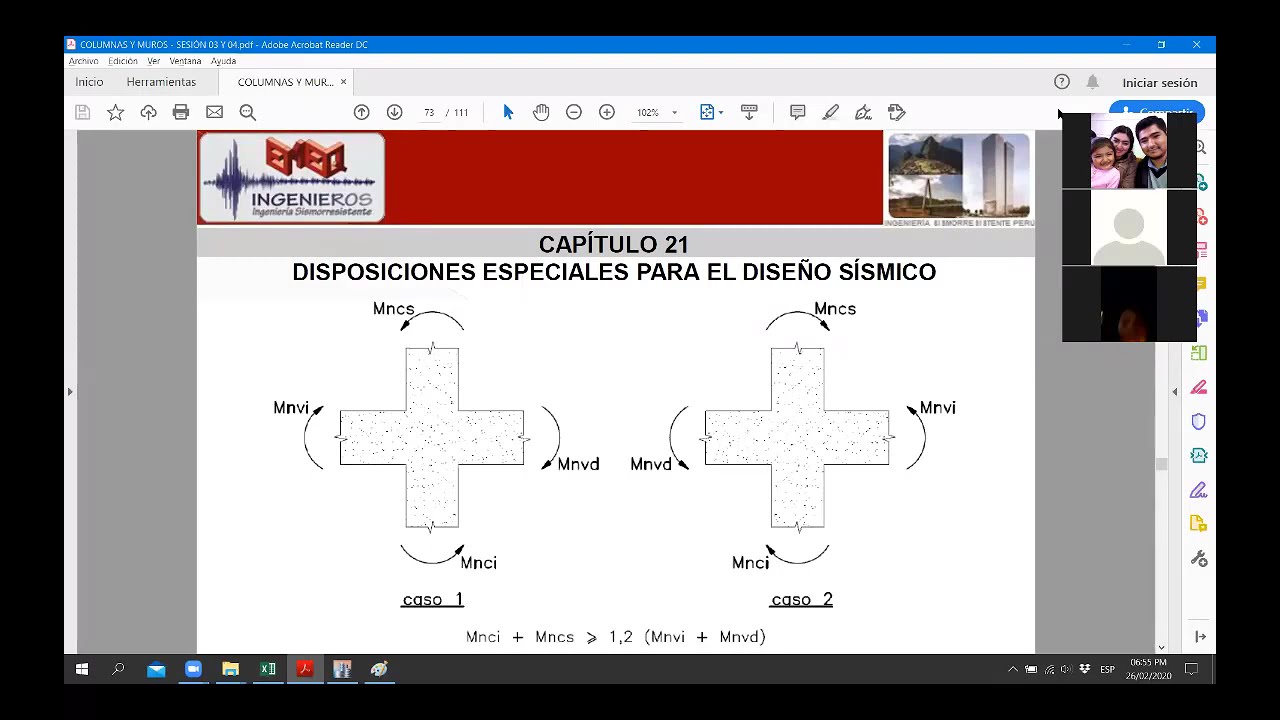 17 SESIÓN 06 DISEÑO SISMICO DE COLUMNAS consultas y columnas circulares