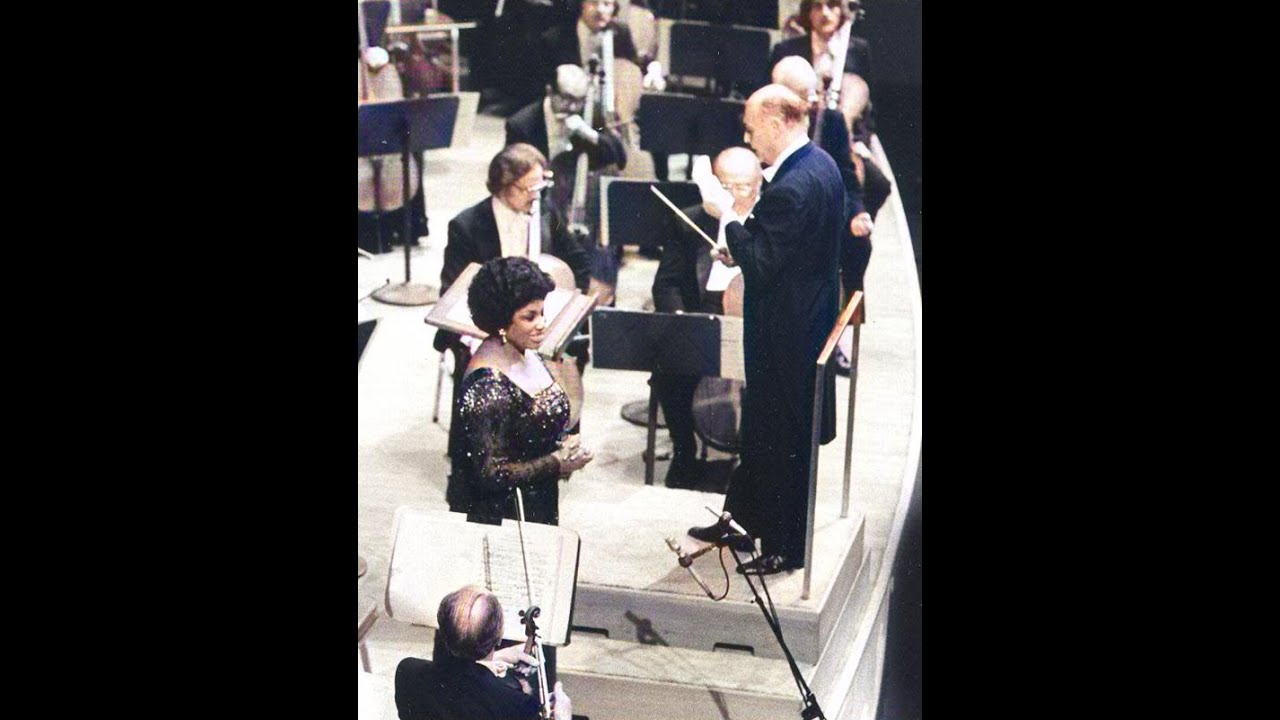 Leontyne Price Wagner Mort d'Isolde Carnegie Hall 29 04 1980