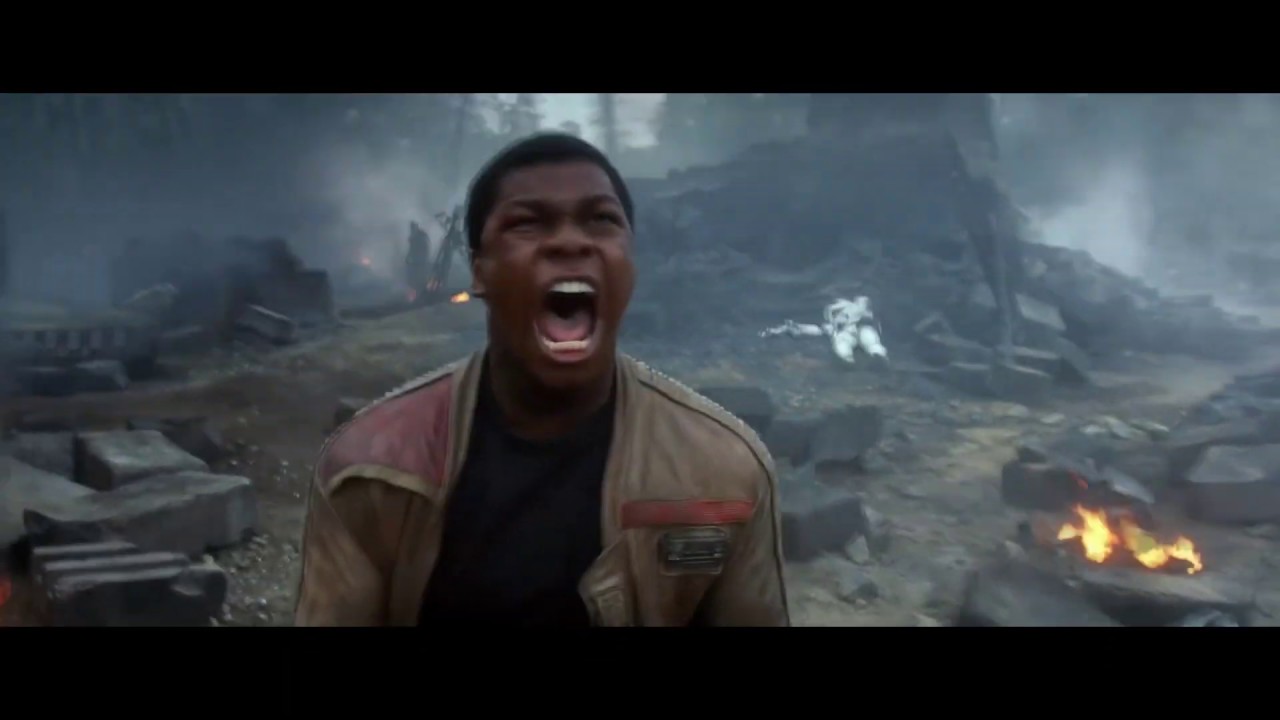 The Star Wars Sequel Trilogy, but only when Finn screams for, refers to or asks about Rey