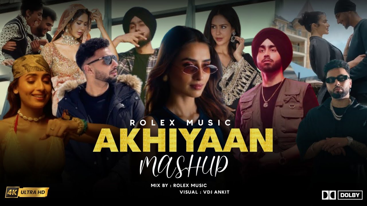 Akhiyan Mashup | Navaan Sandhu X Sukha X Shubh | Punjabi Mashup 2024