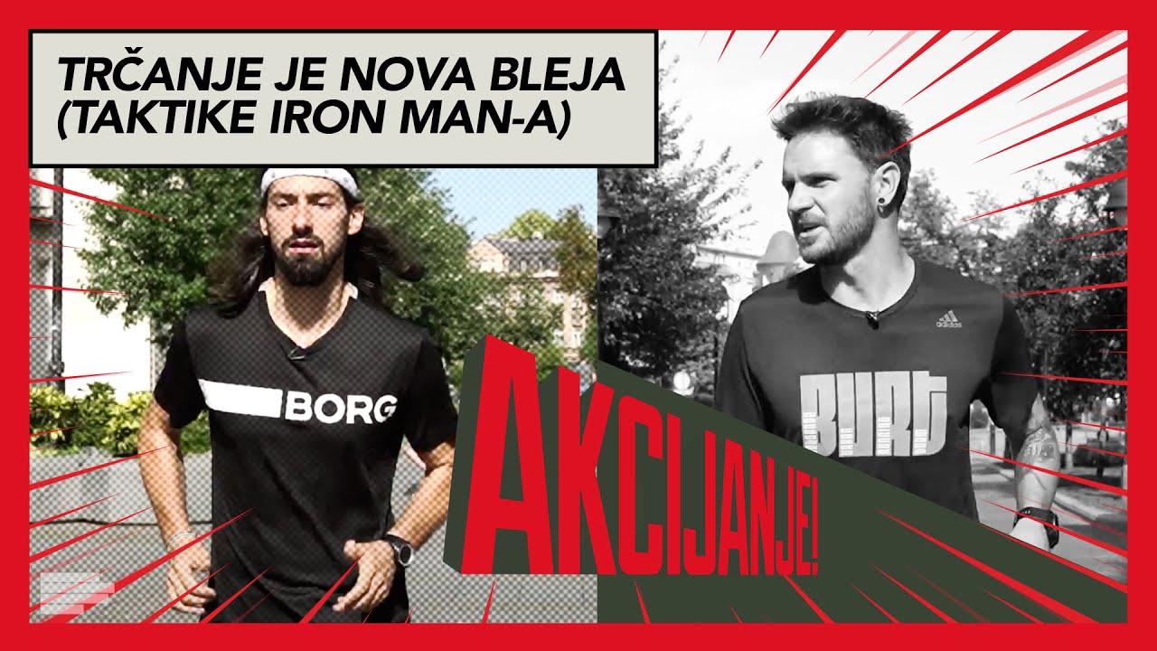 TRČANJE kroz centar BEOGRADA sa IRON MAN-om! Tehnika, izazov i druženje | Akcijanje | S01EP06