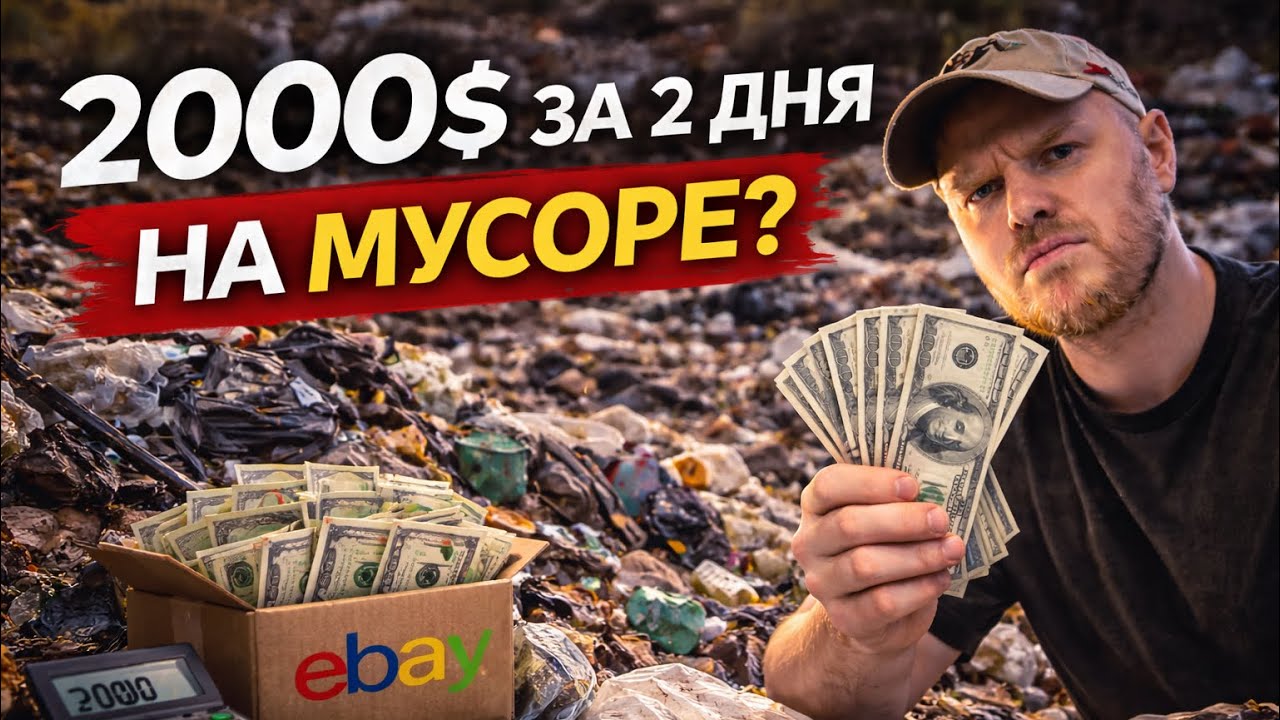 Как я продал мусора на 2,000$ #ebay 
