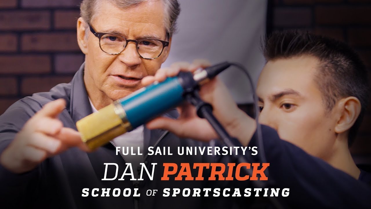 Introducing Full Sail University’s Dan Patrick School of Sportscasting
