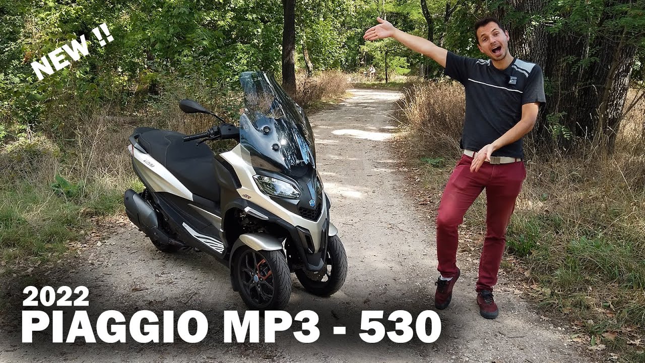 Nouveau PIAGGIO MP3 530 - 2022  Ca donne quoi  ?