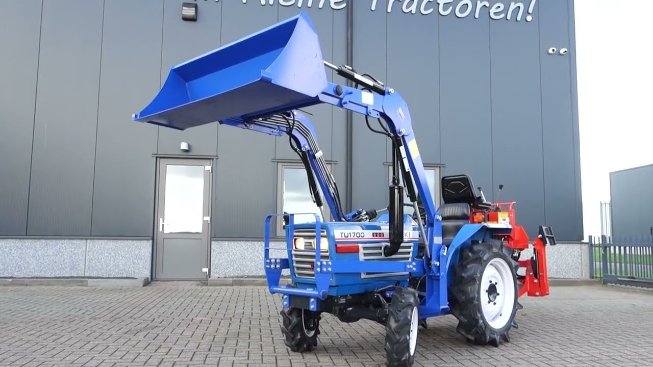 Iseki TU1700 4wd + BHM95 / 655 Draaiuren / Graaflaadcombinatie