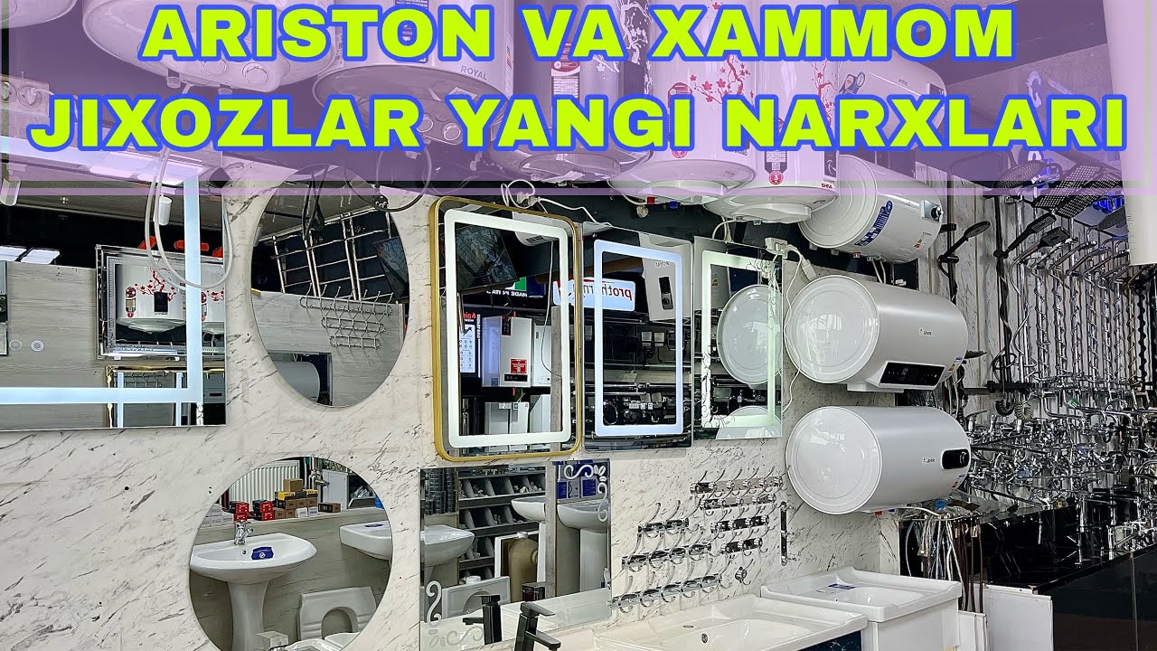 САНТЕХНИКА МОЛЛАРИ ЯНГИЛАНГАН НАРХЛАРИ 2025 ? SANTEXNIKA MOLLARI NARXLARI