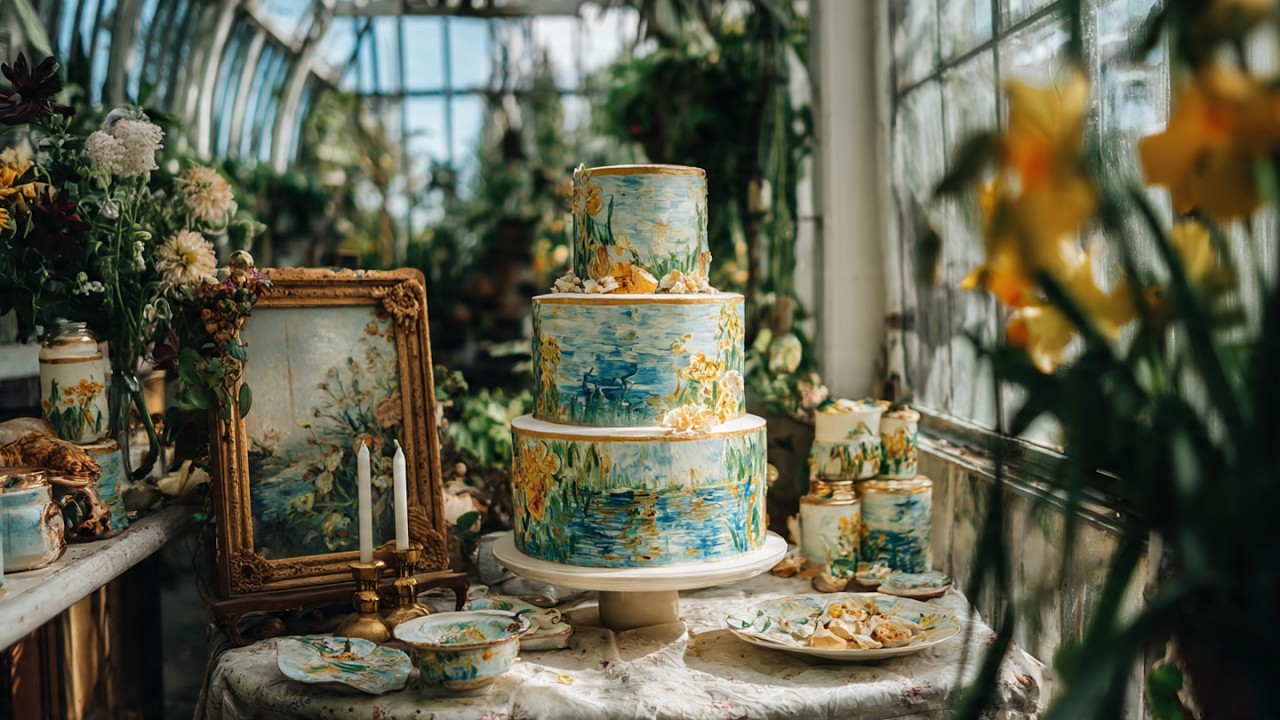 VINCENT VAN GOGH — THE COLLECTION (FINE ART CAKE SERIES) #cake #vangogh #youtubemonetization #art