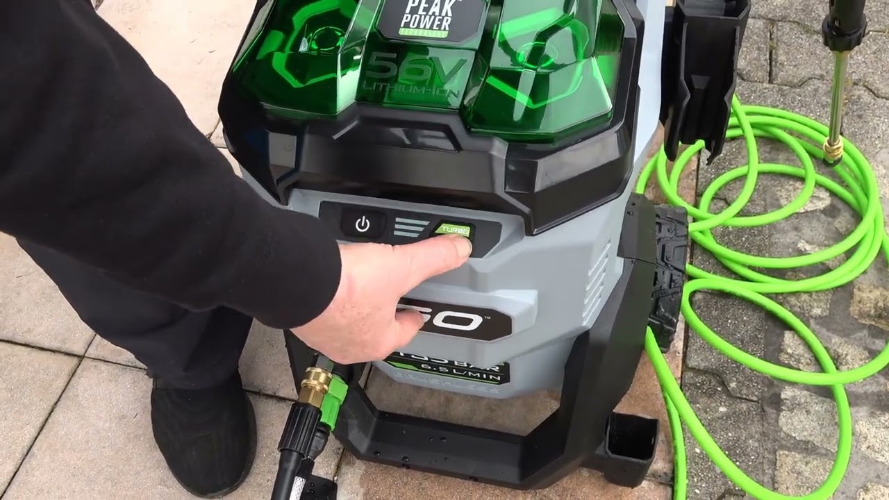 EGO Akku-Hochdruckreiniger HPW2000E EGO Power+ mit Test ausführlich vorgestellt!